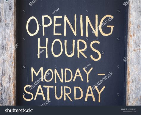 Open Monday to Saturday [7.